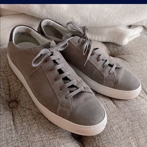 “To Boot New York” gray suede mens shoes